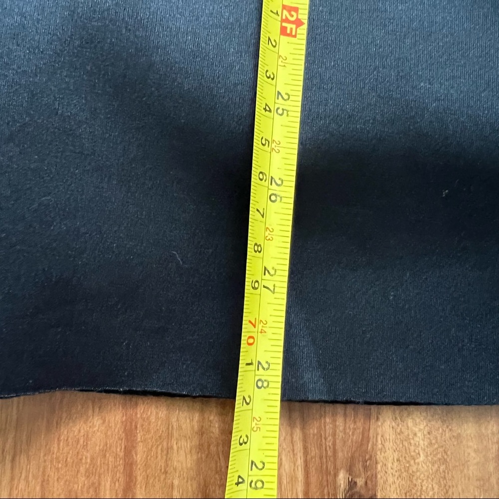 ASOS black mini slip dress sz 6 empire waist babydoll skater stretchy satin - Picture 7 of 7